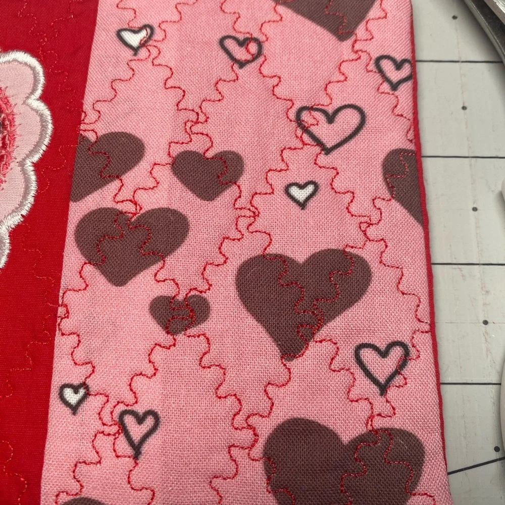 Heart Mug Rug - Picture 2 of 3